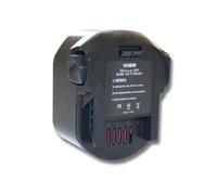 vhbw 1x batteria compatibile con AEG BSB 12 STX, BSB 12 G, M1230R, GBS AA12V, BSS 12 RW utensile elettrico (2100 mAh, NiMH, 12 V) - Sostituisce 0700 980 320, B1215R, B1220R, M1230R