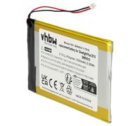 vhbw 1x batteria compatibile con Barnes & Noble BNRV510 eBook reader eReader (1500mAh, 3,7V, Li-Poly)