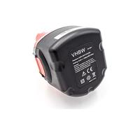 vhbw 1x batteria compatibile con Bosch GSR 9.6V utensile elettrico (1500 mAh, NiMH, 9,6 V)