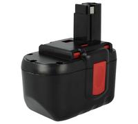 vhbw 1x batteria compatibile con Bosch PSB 24VE-2, SAW 24V, GSR 24VE-2, GST 24V utensile elettrico (3000 mAh, NiMH, 24 V)