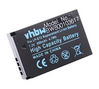 vhbw 1x batteria compatibile con Canon EOS Rebel SL1 fotocamera (650mAh, 7,2V, Li-Ion)