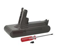 vhbw 1x batteria compatibile con Dyson V11 Torque, V11 Absolute Pro, V11 Total Clean aspirapolvere grigio antracite (4200mAh, 25,2V, Li-Ion)