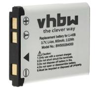 vhbw 1x batteria compatibile con Fuji/Fujifilm FinePix J12, J22, J28, JX370, Z31 fotocamera (500mAh, 3,6V, Li-Ion)