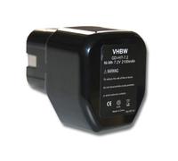 vhbw 1x batteria compatibile con Hitachi NR90GC, NR 90GC, EB 7S, FEB 7S, FEB7S, FDS 7DVA, FDS7DVA, EB7S utensile elettrico (2100 mAh, NiMH, 7,2 V)