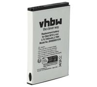 vhbw 1x batteria compatibile con HTC Touch Viva T2222, Touch Viva T2223, Pharos 100, Touch Viva smartphone cellulare (1000mAh, 3,7V, Li-Ion)