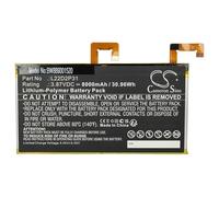 vhbw 1x batteria compatibile con Lenovo Tab P11 Pro, TB132F, TB-J706 tablet (8000mAh, 3,87V, Li-Poly)