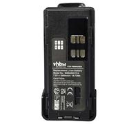 vhbw 1x batteria compatibile con Motorola DP4800, DP4800e, DP4801e, DP4801 radio (2600mAh, 7,4V, Li-Ion) + clip