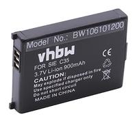 vhbw 1x batteria compatibile con Telekom Sinus 700m, Siemens S35, S35i, C35 smartphone cellulare (900mAh, 3,7V, Li-Ion)