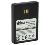 vhbw 1x batteria compatibile con Unify Openstage WL3, WL3 Plus telefono fisso cordless (950mAh, 3,7V, Li-Ion)