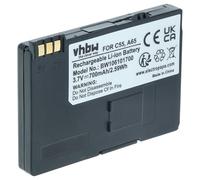 vhbw 1x batteria sostituisce Siemens BA-510, V30145-K1310-X250, S30852-D1752-X1 per telefono fisso cordless (700mAh, 3,7V, Li-Ion)