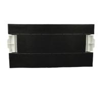 vhbw 1x filtro a carboni attivi compatibile con Neff D4972X0/05, D4982X0, D4983X0MC/01, D4972X0/04 cappe aspiranti - 39,8 x 19,6/17,4 x 2,9 cm