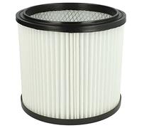 vhbw 1x filtro a pieghe piatte compatibile con Einhell NTS 1400, 1500, 1600 aspirapolvere - nero/bianco
