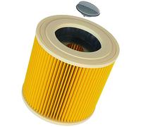 vhbw 1x filtro a pieghe piatte compatibile con Stanley SXVC25PTDE, SXVC25, SXVC30XTDE, SXVC30, SXVC35PTDE aspirapolvere - giallo