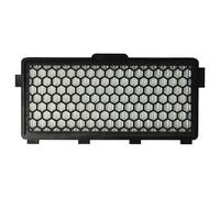 vhbw 1x filtro compatibile con Miele Complete C3 Silence Ecoline aspirapolvere - filtro HEPA H11 aria di scarico nero/bianco