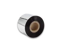 vhbw 1x nastro a trasferimento termico compatibile con Godex EZ-2300 Plus, EZ-2350i etichettatrice - Carta termica, indelebile, 50 mm x 300 m, nero