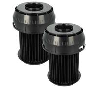 vhbw 2 Filtro pieghettato compatibile con Bosch BGS 6-PRO4 Serie 04 | per 6 SIL 101 ROXX X PROSILENCE, 6 SIL 1 aspirapolvere - filtro a cartuccia