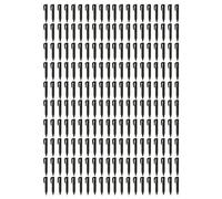 vhbw 200x picchetti per cavo perimetrale compatibile con Robomow robot tosaerba - Set di ancoraggi, plastica, nero