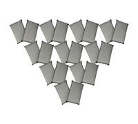 vhbw 20x Filtro Compatibile con Dolphin E35, E35i, E40, E10, E20, E25, E30 aspiratore Piscina - Filtro fine, 25 x 16 x 4 cm