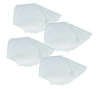 vhbw 20x sacchetti compatibile con Makita CL070DS, CL100, CL100D, CL100DZX, CL106, CL106D, CL183, CL183D, DCL180 aspirapolvere - in microfibra, bianco