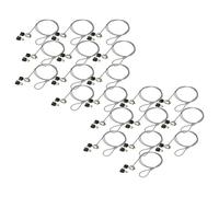 vhbw 20x Kensington Lock per Laptop Notebook - Cavo di Sicurezza con Chiavi, 1,2 m