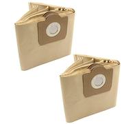 vhbw 20x sacchetti compatibile con Rowenta RS 800 bis 899 Intenso, RU 020 / RU020, RU 065 / RU065 aspirapolvere - in carta, color sabbia