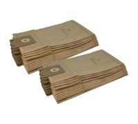 vhbw 20x sacchetti sostituisce Nilfisk B38 per aspirapolvere - in carta, marrone