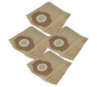 vhbw 20x sacchetto compatibile con Bosch EasyVac 3 aspirapolvere - 18,1cm x 15,2cm Marrone