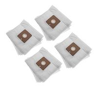 vhbw 20x sacchetto compatibile con Nilfisk Action A100, Action A200, Action A300 aspirapolvere- microfibra, 24,7cm x 27cm Bianco