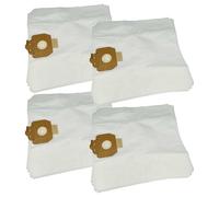 vhbw 20x sacchetto compatibile con Diversey Taski Aero 8 Plus, Aero 8, Aero 15 Plus aspirapolvere - microfibra, 43cm x 41cm Bianco