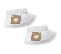vhbw 20x sacchetto compatibile con Hoover AR 33 / AR33, AR 30 / AR30, AR 21 / AR21 aspirapolvere - microfibra, 28cm x 24cm Bianco