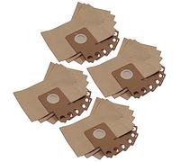 vhbw 20x sacchetto compatibile con Kärcher Robocleaner RC 3000, RC 4.000 aspirapolvere robot - 24,5cm x 20,5cm Marrone