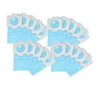vhbw 20x sacchetto compatibile con Makita CL072D, CL100, CL100D, CL070, CL100DZ, CL070D, CL072 aspirapolvere - 12,5cm x 0,7cm azzurro