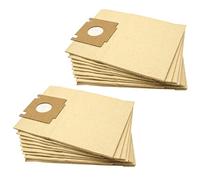 vhbw 20x sacchetto compatibile con Rowenta RO 3463, RO3463, RO 4000...4099, RO 343 Artec 1 aspirapolvere - 28cm x 18,5cm color sabbia