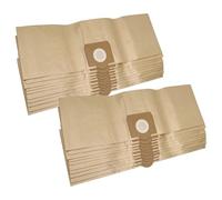 vhbw 20x sacchetto compatibile con Wirexim 12.12.12 aspirapolvere - volume di 20 l 45cm x 20cm color sabbia