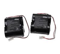 vhbw 2x batteria compatibile con ABUS Secvest 2WAY FU8222 sistema d'allarme, serena esterna wireless (15Ah, 3V, alcalina)