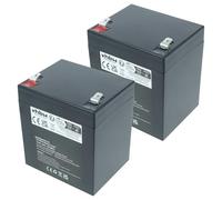 vhbw 2x batteria compatibile con APC Smart-UPS RT SURTD3000RMXLI, DLA2200RMI2U casse, altoparlanti, speaker (6Ah, 12,8V, LiFePO4)