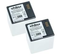 vhbw 2x batteria compatibile con Arlo Go, NETGEAR, VMA4410, VML4030 | spy cam (3000mAh, 7,2V, Li-Ion)