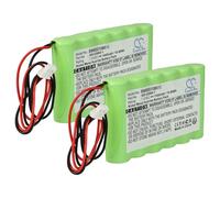 vhbw 2x batteria compatibile con Bentel BW64 computer portatile scanner PDA (1500mAh, 7,2V, NiMH)