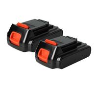 vhbw 2x batteria compatibile con Black & Decker BDCCS18, BDCDC18K, BDCCF18, ASD, BDCDD186K, ASL, BD utensile elettrico (2000 mAh, Li-Ion, 18 V)