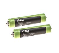 vhbw 2x batteria compatibile con Braun 320, 3090cc, 310S-3, 320R-4, 320S-3, 320S-4 rasoio elettrico (600mAh, 1,2V, NiMH)