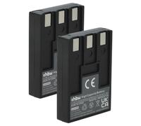 vhbw 2x batteria compatibile con Canon Digital Ixus I, II, 750, i, i5, IXY Digital L, IXY Digital 30, 700 fotocamera (650mAh, 3,6V, Li-Ion)