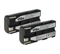 vhbw 2x batteria compatibile con Canon ES7000ES, ES6500V, ES75, ES7000V | per ES8000V, ES8100V videocamera camcorder (1050mAh, 7,4V, Li-Ion)