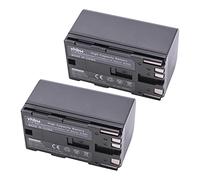 vhbw 2x batteria compatibile con Canon HA H1S, XH G1S, XH A1, XH G1, XL2, XF300, XF305, XF100, XF105 videocamera camcorder (3600mAh, 7,4V, Li-Ion)