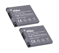 vhbw 2x batteria compatibile con Canon PowerShot A3500 IS, A4000, ELPH 110 HS, A3500, A4000 IS, A4050 fotocamera (500mAh, 3,7V, Li-Ion)
