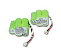 vhbw 2x batteria compatibile con COD 35601130, RB001 home cleaner (3300mAh, 6V, NiMH)