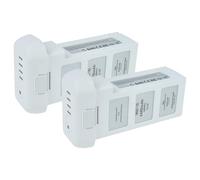 vhbw 2x batteria compatibile con DJI Phantom 3, 3 Professional, 3 Advanced drone quadricottero multicottero (4500mAh, 15,2V, Li-Poly)