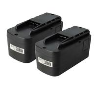 vhbw 2x batteria compatibile con Festo/Festool BPS12S, C12, C12LI, T12+3 utensile elettrico (2000 mAh, NiMH, 12 V)