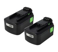 vhbw 2x batteria compatibile con Festo Festool Duradrive DWC 18-2500 Li | per Duradrive DWC 18-4500 Li utensile (4000 mAh, Li-Ion, 18 V)