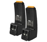vhbw 2x batteria compatibile con Festo Festool FSP-490355, FSP-490598 utensile elettrico (2100 mAh, NiMH, 9,6 V)
