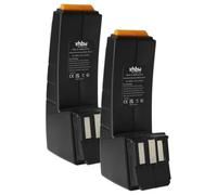 vhbw 2x batteria compatibile con Festool CCD12, C12GG, C12DUO | per C12CE-NC-C45-Plus, CCD12FX, CCD12ES-C, CCD12ES utensile (3300 mAh, NiMH, 12 V)